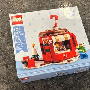 LEGO hot chocolate stand